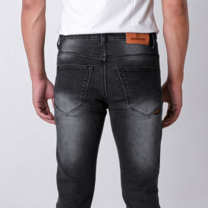 Celana Jeans Jumbo Pria Skinny Stretch Bahan Melar Celana Panjang Jeans Ukuran Besar