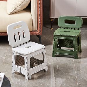 PENTU น้ำหนักเบามาก เก้าอี้ตั้งแคมป์พับได้ มือถือแบบมือถือ แบบพกพาได้ เก้าอี้เด็กขนาดเล็ก ง่ายๆ หนาขึ้น เก้าอี้พักผ่อนกลางแจ้ง กิจกรรมกลางแจ้งกลางแจ้ง