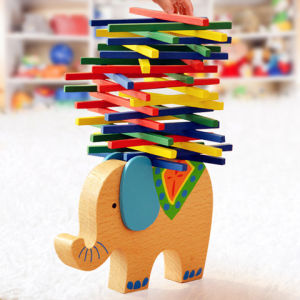 Balancing Elephant Game / Mainan Keseimbangan / Belajar Mengenal Warna Edukasi Board Game Anak
