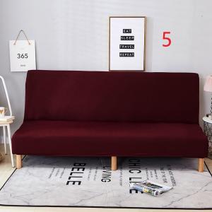 Stretch Sofa Bed Cover Full Folding Armless Elastic Futon Slipcover Couch Cover