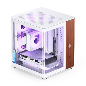 Jonsbo TK-0 ITX Sea View Room Case Glass Side Transparent Small Case SFX Power Gaming Desktop Case