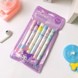Bayar Di Tempat - Highlighter Pen Warna Pastel / Stabilo Pastel Karakter / Set Highlighter Warna Warni