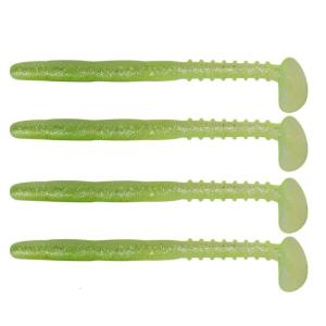 4Pcs Swimbaits Paddle for Freshwater Saltwater Fishing Soft Baits Fishing Tackle Perch Fishing Lure