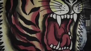 ED HARDY Car Air Fresheners Assorted 4 Design Hanging Paper Fresheners Flower Heart Snake & Tiger Prints Cherry Arctic Noir & New Car Scents Long-Lasting Freshness 1 Pack 4 Count
