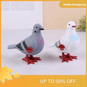 Madha Cartoon Clockwork Toy Jumping Pigeon Simulation Animal Toy Birthday Party Gift Toddler toy