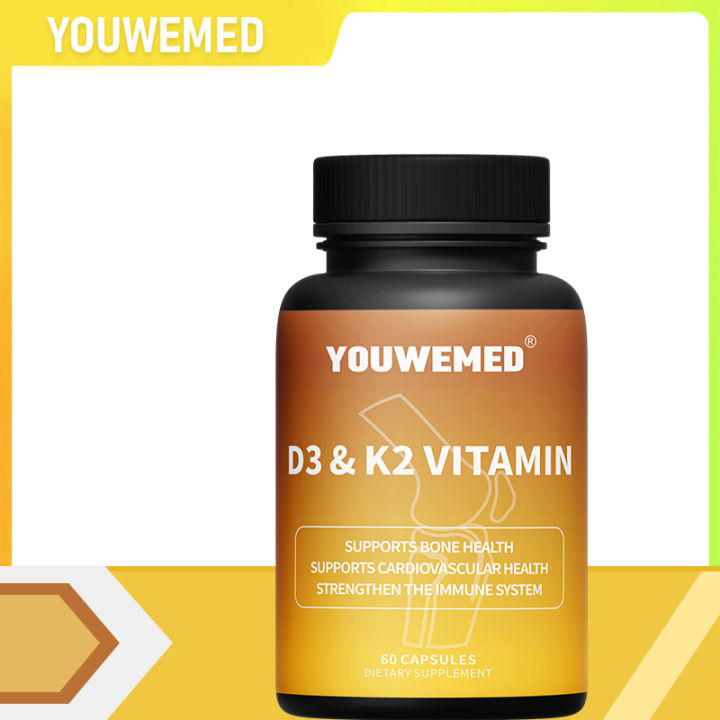 D3+K2 Composite Capsules Maintain normal bone development and