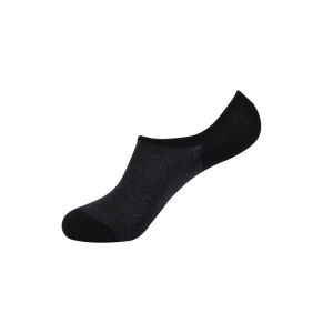 Prettyset】ใหม่แฟชั่นเส้นใยไผ่ไม่ลื่นถุงเท้ากันกระแทกบนเรือถุงเท้าหุ้มข้อผู้ชายถุงเท้าผ้าฝ้าย M49ร้อน