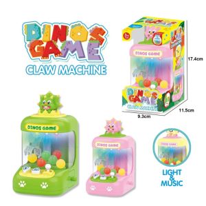 CLAW MACHINE Mini Mainan Mesin Capit Dinosaurus Manual
