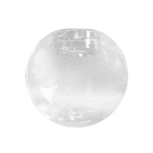 European Round Glass Holder Decorative Candlestick Ornaments Dining Table Home Wedding Bar Party Decoration