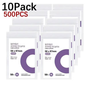 500Pcs Hàn Quốc bọc thẻ bài HD trong suốt Kpop thần tượng thẻ ốp bảo vệ photcards Protector trường hợp Box cho bỏng ngô đồ đựng thẻ