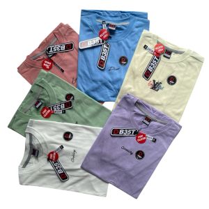 Paket 6 Pcs Kaos Distro Pria Dewasa Motif Simpel Dan Elagant Kaos Distro Terlaris Semi Katun 24s