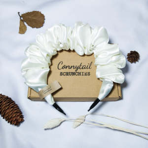 Large Satin Headband for Women Flexible 2cm Inner Wide Hair Band 40+ Colors Hair Accessories | CONY