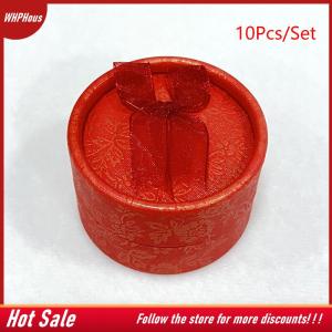 【COD】🔥🔥🔥 10Pcs Set Jewelry Organizer Gift Box Necklace Earrings Ring Paper Packaging Box