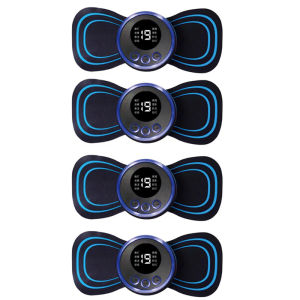 จอแสดงผลดิจิตอล LCD เครื่องนวดไฟฟ้า เครื่องนวดหลัง เครื่องนวดคอ เครื่องนวดไหล่ เครื่องนวดขา 8โหมด 19เกียร์ปรับความแรง