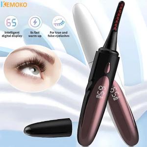 Electric Heated Eyelash Curler USB Rechargeable Eyelashes Curler 4 Mode Quick Heating Natural Curler Long Eyelash Lasting Makeup2026