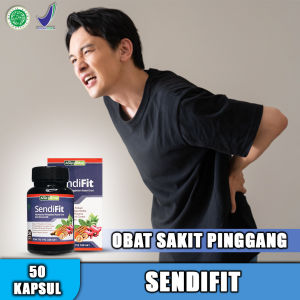 Obat Sakit Pinggang Saraf Kejepit Encok Asam Urat Nyeri Sendi Lutut dan Otot Rematik Pegal Linu Sendifit 50 Kapsul