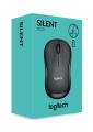 Chuột không dây Logitech M220 Silent giảm ồn - USB 2.4GHz, pin 18 tháng, thiết kế thuận 2 tay, phù hợp PC/ Laptop. 