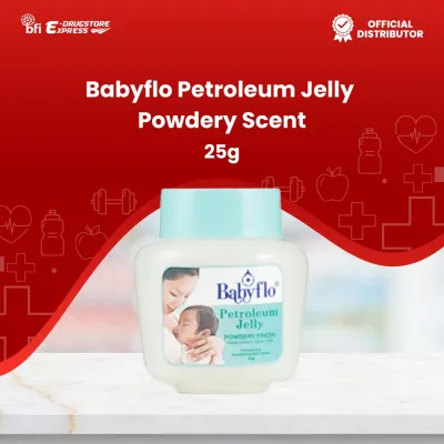 Babyflo Petroleum Jelly Powdery Scent 25g
