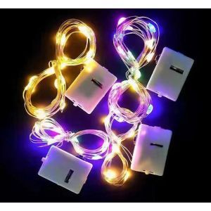 FY Lampu Led Baterai Led Kawat Bobo Balon Lampu Led 1 Meter Lampu Tumblr Lampu Kawat