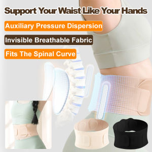Lumbar Support Breathable Girdle Stylish and Atmospheric Appearance Waist Protector Lumbar Injury