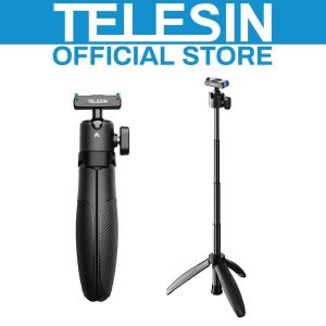 TELESIN Camera Tripod Selfie Stick for DJI Osmo 360 / Action 5 4 3