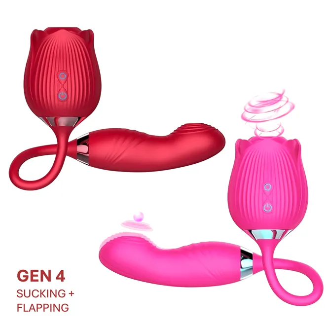 2 IN 1 Rose Toy Vibrator with Licking Sucking Thrusting Flapping For Nipple Play Clitoris Vibration Dildo Sex Toy For Women | Lazada 2 IN 1 Rose Toy Vibrator with Licking Sucking Thrusting Flapping For Nipple Play Clitoris Vibration Dildo Sex Toy For Women | Lazada