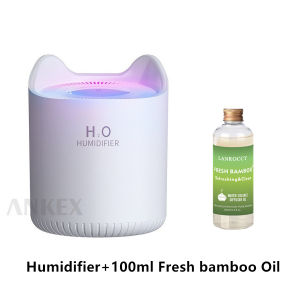 LANROCCY 4.5L Humidifier Diffuser Double Nozzle Mist Maker Aromatherapy Diffuser Essential Oil Home Air Humidifiers Air Purifier For Living Room Big Ultrasonic Humidifier Large Capacity For Baby