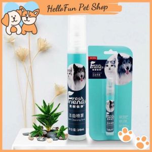 Xịt thơm miệng cho chó mèo Fresh Friend 14ml