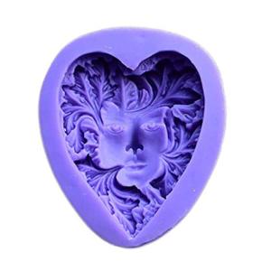 UV Epoxy Resin DIY Tool Soap Leaf Face Shape Mold DIY Supplies Necessary Home Ornaments Casting Tool