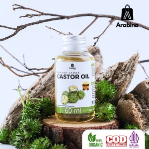 Arabina Minyak Jarak 100% Castor Oil Original Perawatan Rambut Dan Kulit