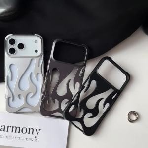 ปลอกซิลิโคน 3D แบบโปร่งสำหรับ iPhone 17 Air 16 15 14 13 12 11 Pro Max Plus กระจายความร้อน ปกป้องอย่างนุ่มนวล