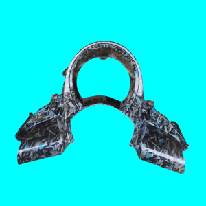 Forged biru 2pcs cover speedometer nmax old