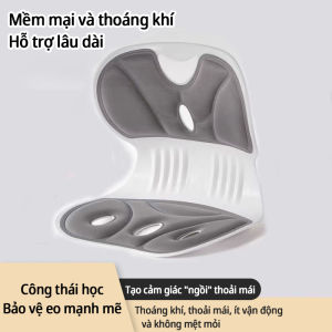 Đệm lưng ghế công thái học có thể điều chỉnh tư thế ngồi và chống gù lưng phù hợp cho trẻ em và người lớn