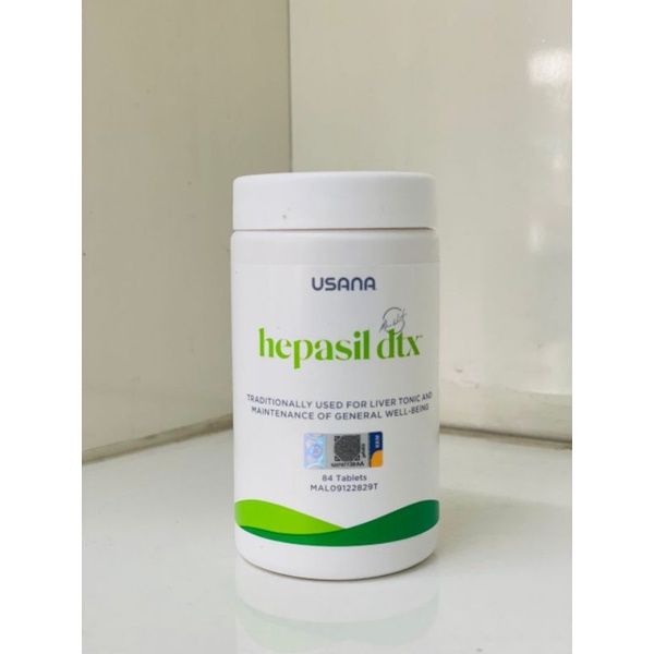 USANA Hepasil DTX Exp 07/2025 WITH KKM STICKER ( 84 Tablets ) Tonic For