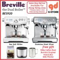 Breville BES920 The Dual Boiler Coffee Maker. 