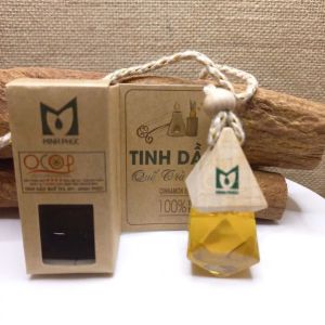 Tinh dầu Quế Trà My dùng treo ôTô Thượng Hạng thơm tự nhiên cho không gian sống Sản Phẩm Ocop 4sao