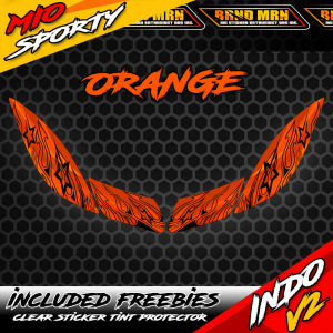 YAMAHA MIO SPORTY WINKER DECAL INDO V2 CLEAR STICKER TINT PROTECTOR