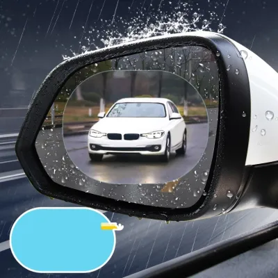 2 PCS Car Rear View Mirror Anti Rain Anti Fog Car Window Protective Film Car Accessories