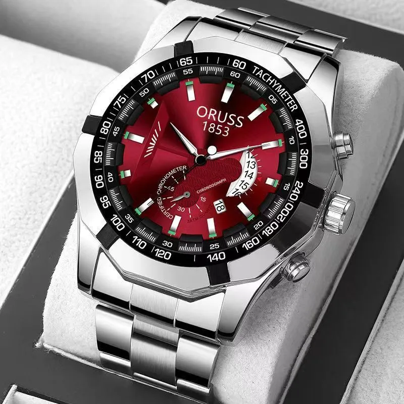 ORUSS genuine automatic quartz movement watch non-mechanical watch