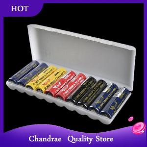 [Chandrae] Portable plastic battery case cover holder storage box for 10pcs 18650 Batteries