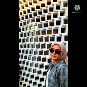 Kemeja Crop Kotak-Kotak Lengan Panjang Korean Style LD 100 & 120 / Rubi Top Tartan