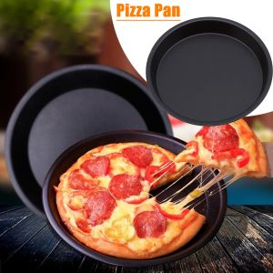 Carbon Steel Oven Bakeware Baking Tools Pizza Pan Deep Dish Tray Mold Plate