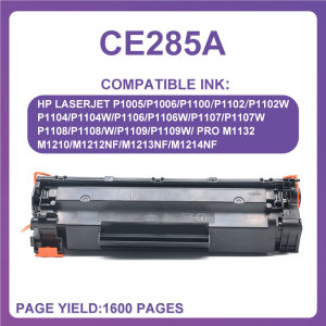 Factory premium quality CE285A 258a 285 85A toner cartridge for HP LaserJet P1005 P1006 P1100 P1102 P1102W P1104W P1106