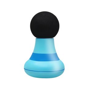 JESJELIU Mini Máy mát xa cầm tay Điện Rung 6 tốc độ Máy mát xa tập thể dục Di động Hộ gia đình Máy mát xa cơ thể Giảm mệt mỏi