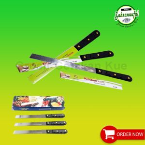 PROMO PISAU ROTI 2 SISI TAJAM DAN GERIGI BAHAN STAINLESSSTEEL