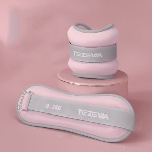 PANG8 1 Pair Sand Filled Wrist Weight Bracelet Sweat-proof Breathable Weight-bearing Fitness Equipment Soft Adjustable Weighted Ankle Weights Yoga Training