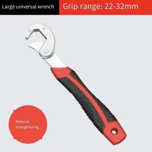 Adjustable Grip Universal Wrench Set 6-22mm/22-32mm for Plumbing and Home Improvement