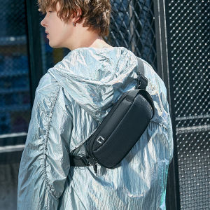 Multifunction Chest Bag Men Crossbody Bag Chest Bag Pouch 3656