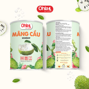 Trái cây tươi đóng lon Ohla 950g - Mãng Cầu
