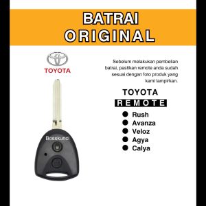 [ COD ] Baterai Remote Kunci Toyota Rush Avanza Veloz Agya Calya CR 1620 Original Panasonic Termurah